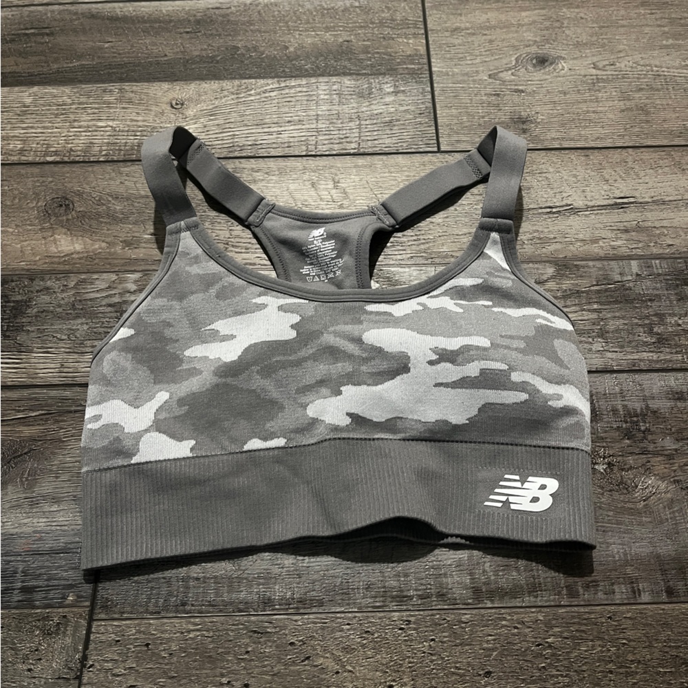 Camo New Balance Bra